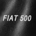 ecopelle nera tipo Fiat 500